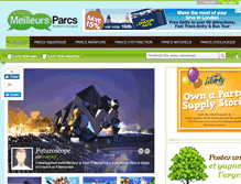 Tablet Screenshot of meilleurs-parcs.fr